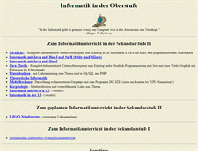 Tablet Screenshot of oberstufeninformatik.de